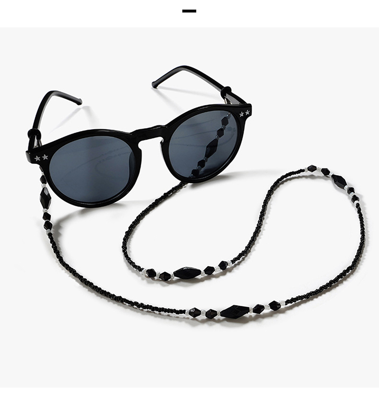 Gran oferta 2022, gafas de sol con cuentas profesionales, cadena para anteojos, cadenas y cordones