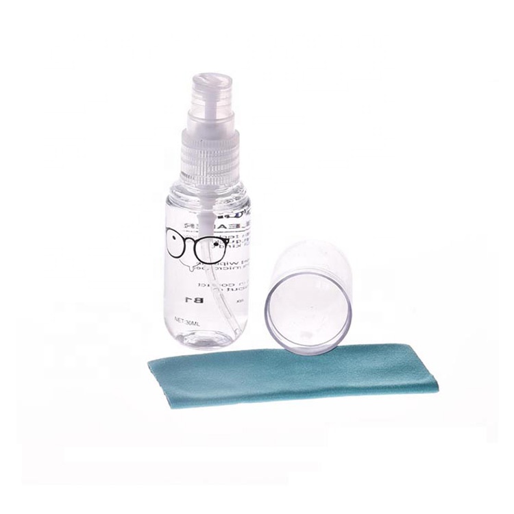 Limpiador de lentes de anteojos grandes Spray Profesional Botella de spray de 30 ml