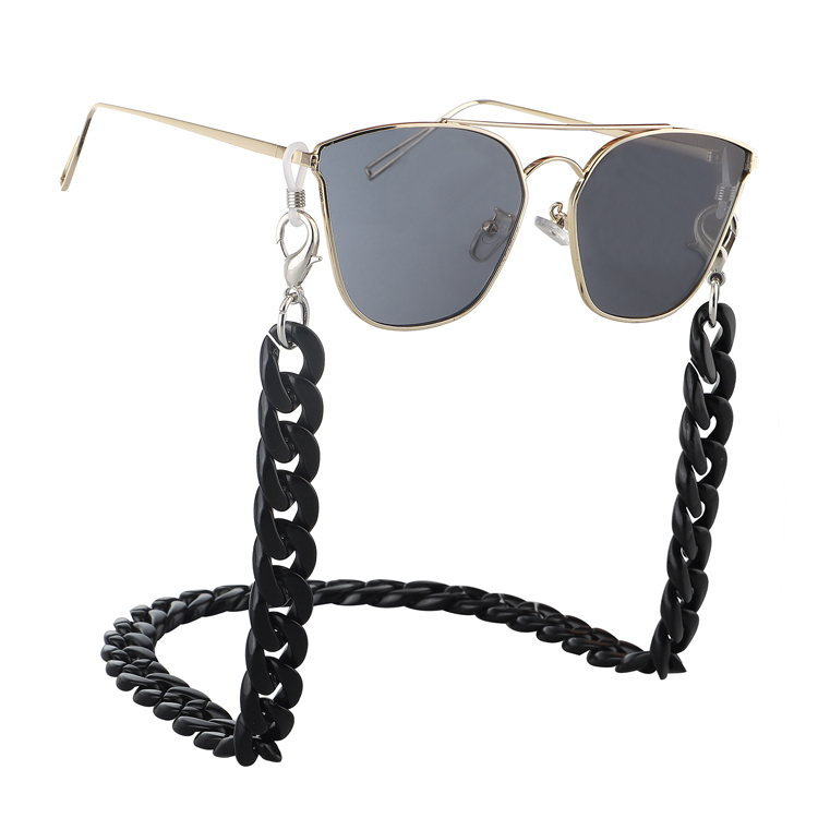 Cadenas de gafas de acrílico de diseñador personalizado para anteojos