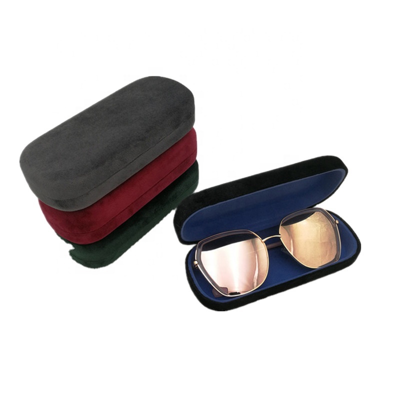Gafas de sol protectoras de terciopelo negro Gafas Gafas personalizadas