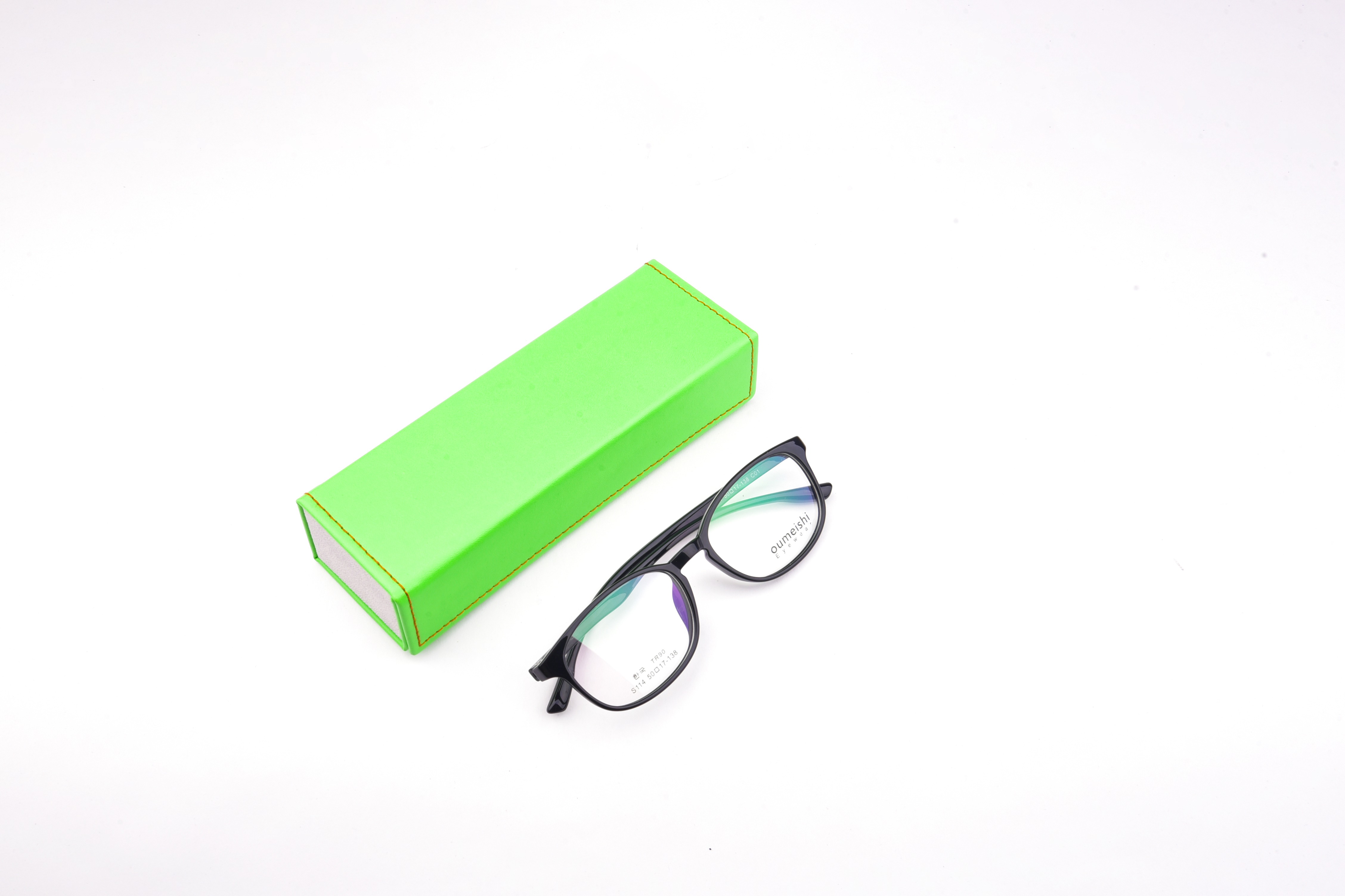 Embalaje personalizado de lujo Caja de gafas Color crema