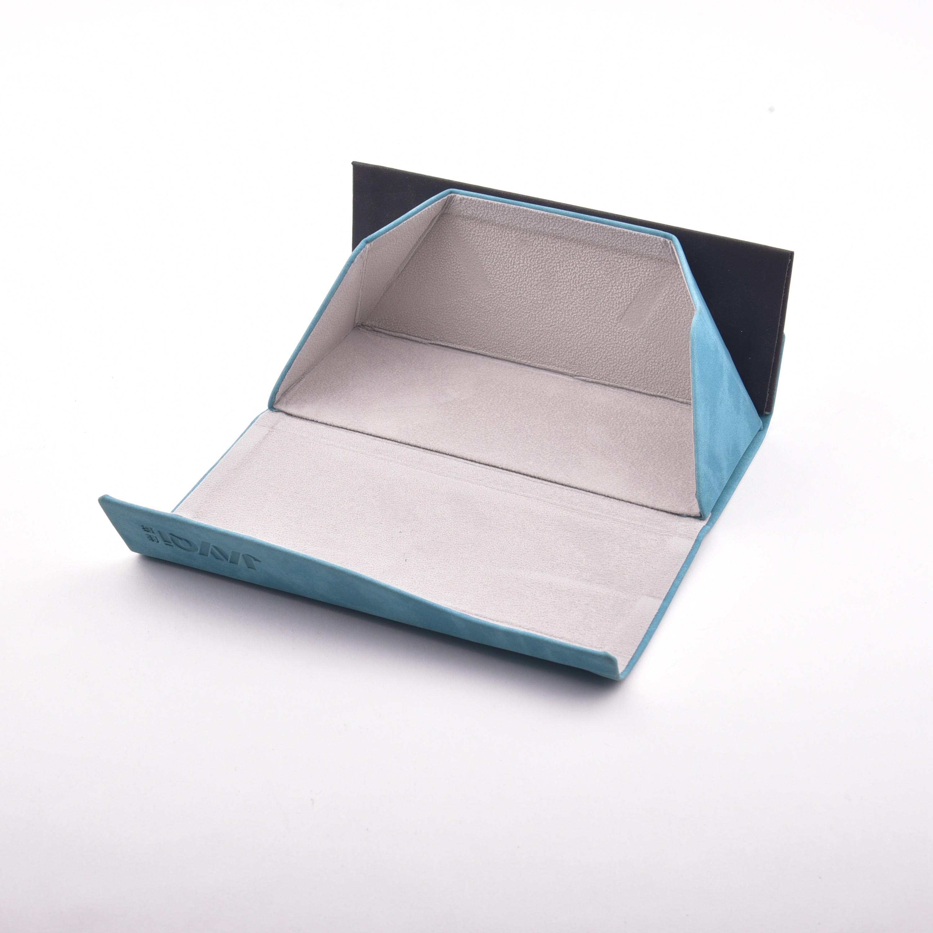 Estuche triangular plegable para gafas de sol con logotipo personalizado