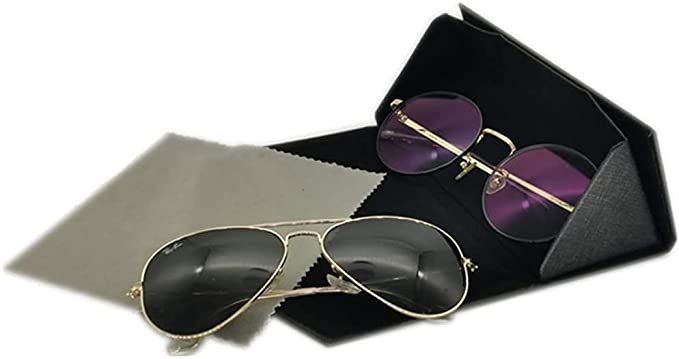 Estuche de gafas grande plegable Estuche de gafas de sol personalizado conciso